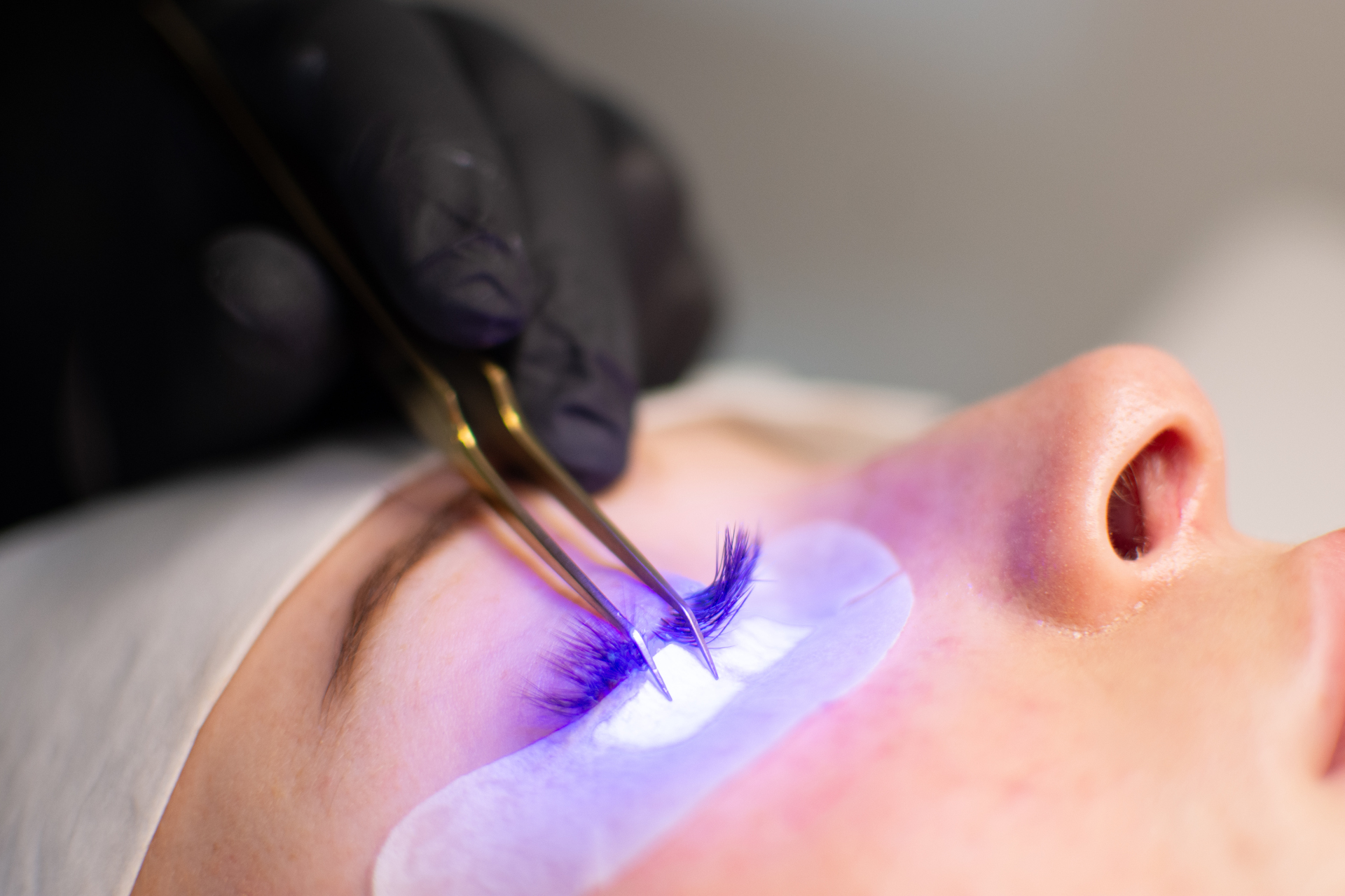 Zdjęcie ze szkolenia JoLash – przedłużanie rzęs